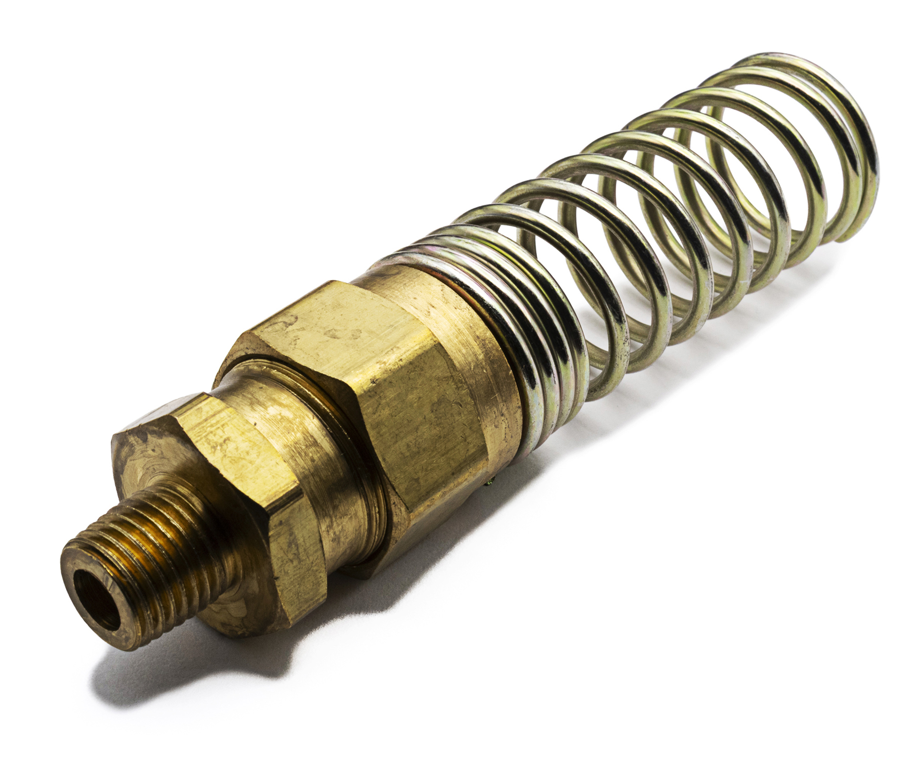 Connector W/Spring Guard - Nut